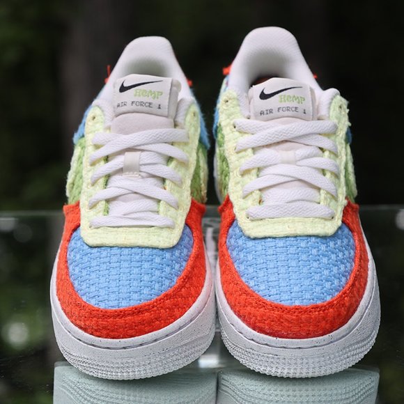 Nike Air Force 1 Low LV8 Hemp Size 5.5Y - Picture 9 of 13